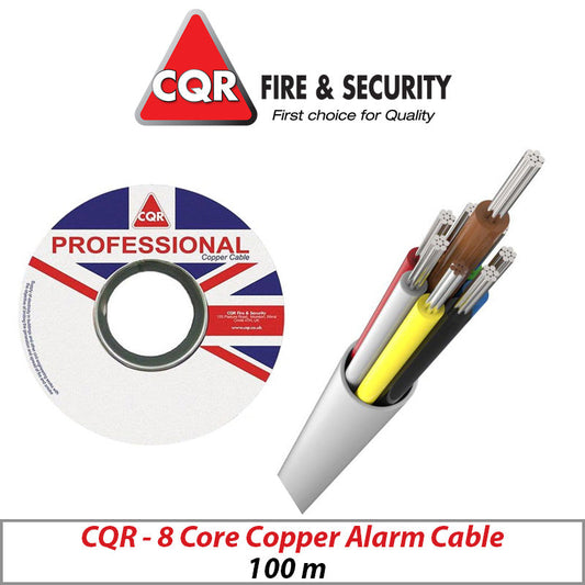 COPPER ALARM 8 CORE CABLE 100M CABLE-CAB8