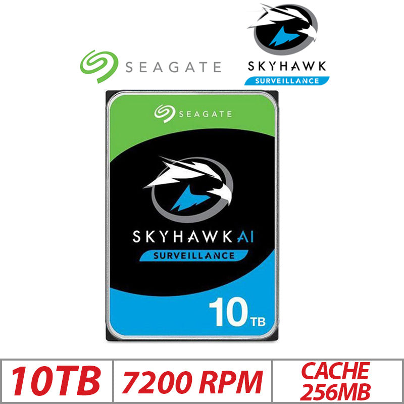 10TB HDD SEAGATE SKYHAWK AI SURVEILLANCE