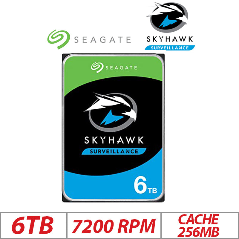 6TB HDD SEAGATE SKYHAWK SURVEILLANCE