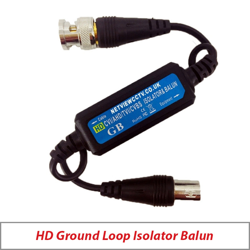 HD GROUND LOOP ISOLATOR BALUN CVI TVI AHD AND TURBO HD