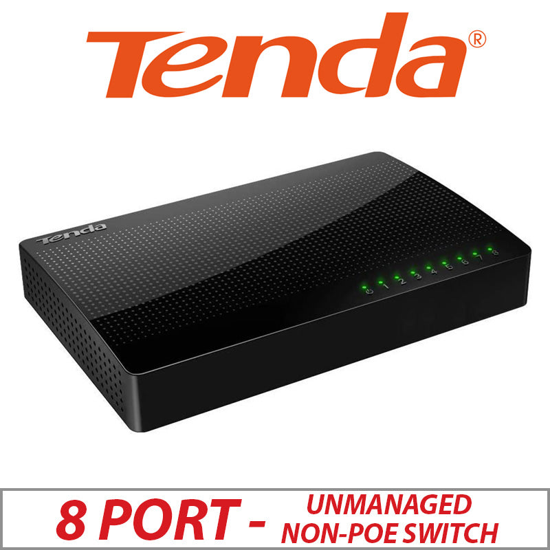 8 PORT TENDA UNMANAGED NON-POE SWITCH SG108