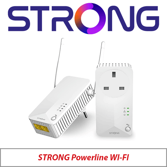 STRONG POWERLINE WI-FI 600 KIT UK STRONG-WIFI-POWERLINE