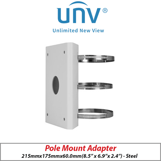 ?UNIVIEW POLE MOUNT ADAPTER - TR-UP08-A-IN