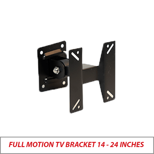 FULL MOTION TV BRACKET 14 - 24 INCHES TV-BRK-FM-1424