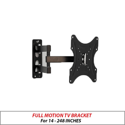 FULL MOTION TV BRACKET 14 - 248 INCHES TV-BRK-FM-1427