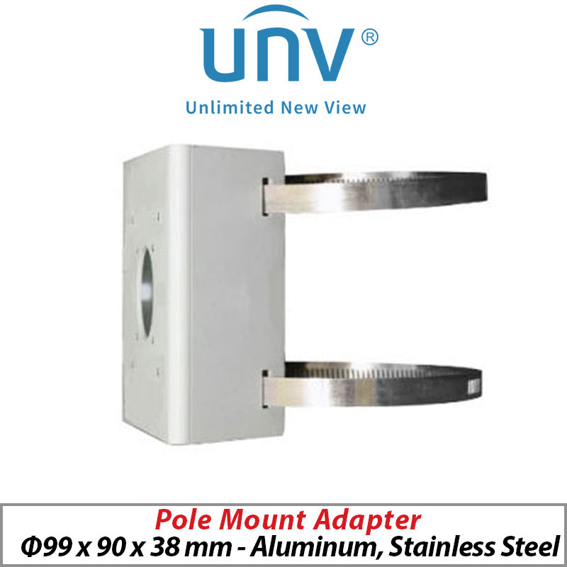 ?UNIVIEW POLE MOUNT ADAPTER TR-UP06-B-IN