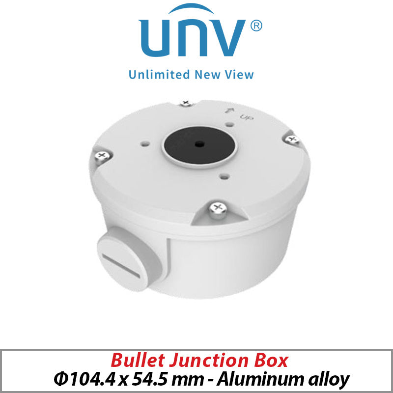 ??UNIVIEW BULLET CAMERA JUNCTION BOX TR-JB05-B-IN