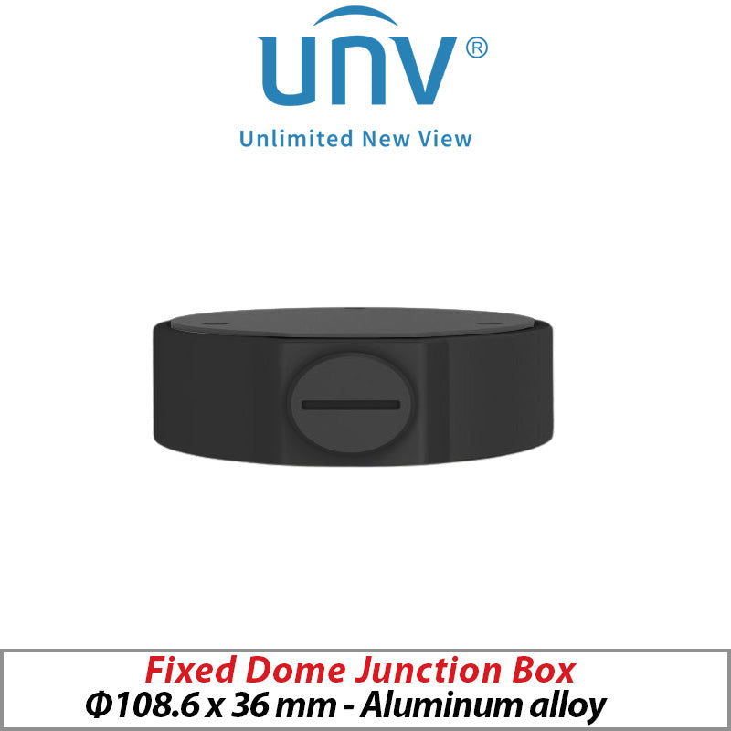 ?UNIVIEW FIXED DOME JUNCTION BOX BLACK TR-JB03-G-IN