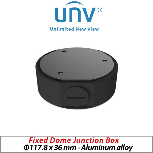 ?UNIVIEW FIXED DOME JUNCTION BOX BLACK TR-JB03-I-IN