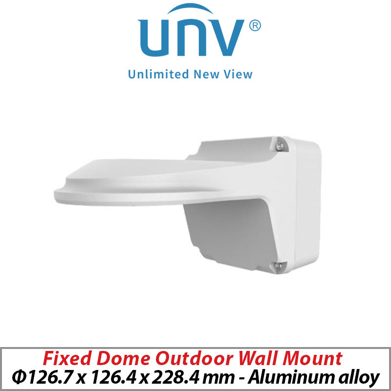 ?UNIVIEW FIXED DOME OUTDOOR WALL MOUNT  TR-JB07/WM03-G-IN